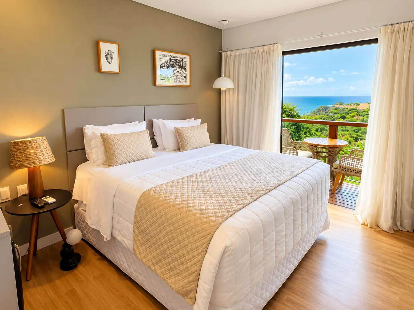 Conheça a outra categoria de quarto da Pousada Miragem Noronha
